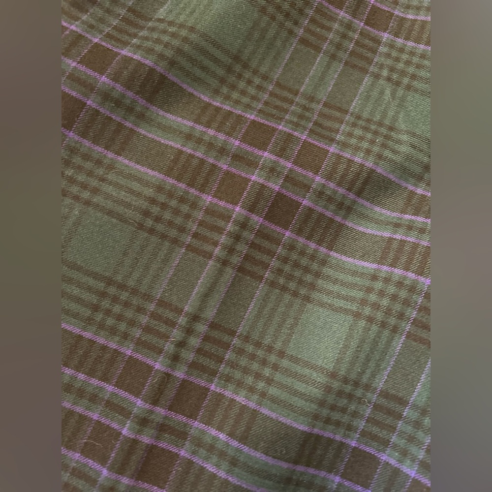 Talbots Plaid Dress Ankle pants. 10 - Picture 8 of 9